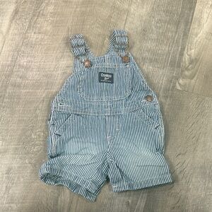 OshKosh B'gosh Kids Blue Pinstripe Overalls